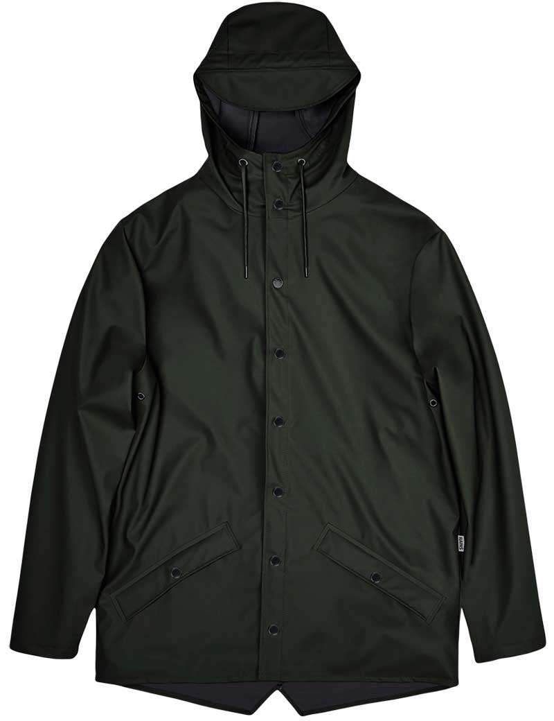 Rains Waterproof Jacket Green 12010