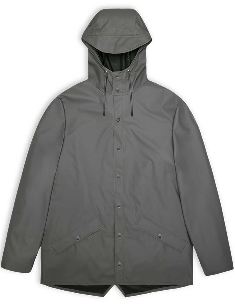 Rains Waterproof Jacket Grey 12010