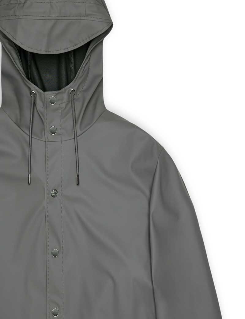 Rains Waterproof Jacket Grey 12010