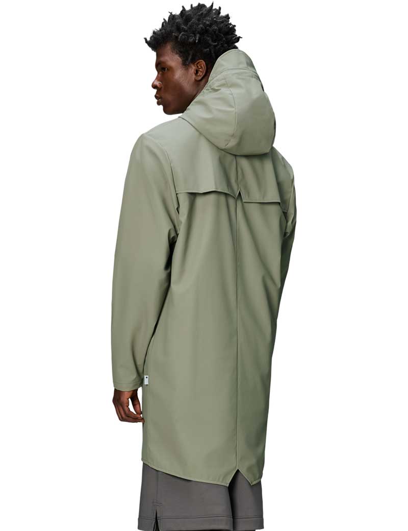 Rains Long Rain Jacket Drift 12020