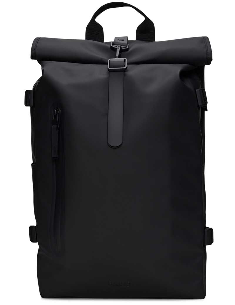 Rains Rolltop Rucksack Large W3 Black 14590