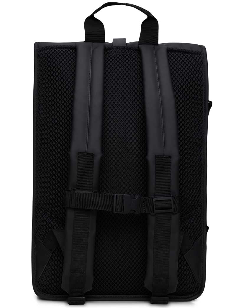 Rains Rolltop Rucksack Large W3 Black 14590