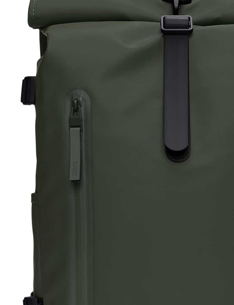 Rains Rolltop Rucksack Large W3 Green 14590