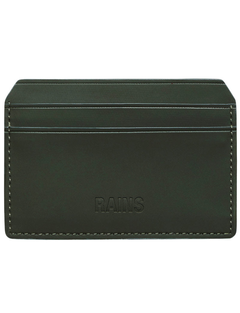 Rains 16240 Card Holder Wallet Green