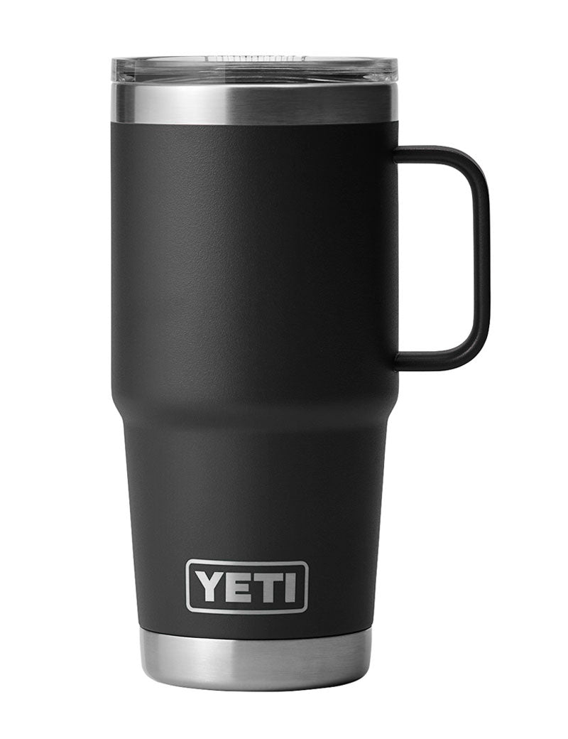 YETI RAMBLER TRAVEL MUG 591ML 20OZ BLACK