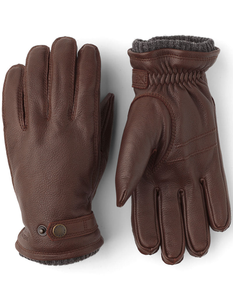 HESTRA UTSJO GLOVES NATURAL ESPRESSO