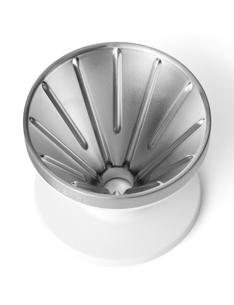 Yeti Rambler Pour Over White