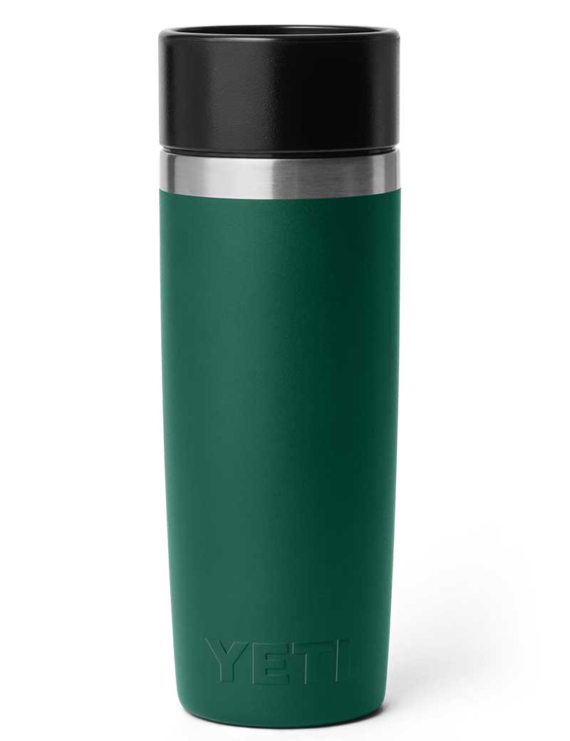 Yeti Rambler 16 OZ Travel Bottle Black Forest Green