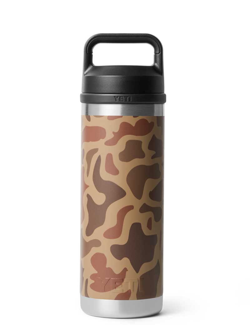Yeti Rambler 18 OZ Bottle Chug Wetlands Camo