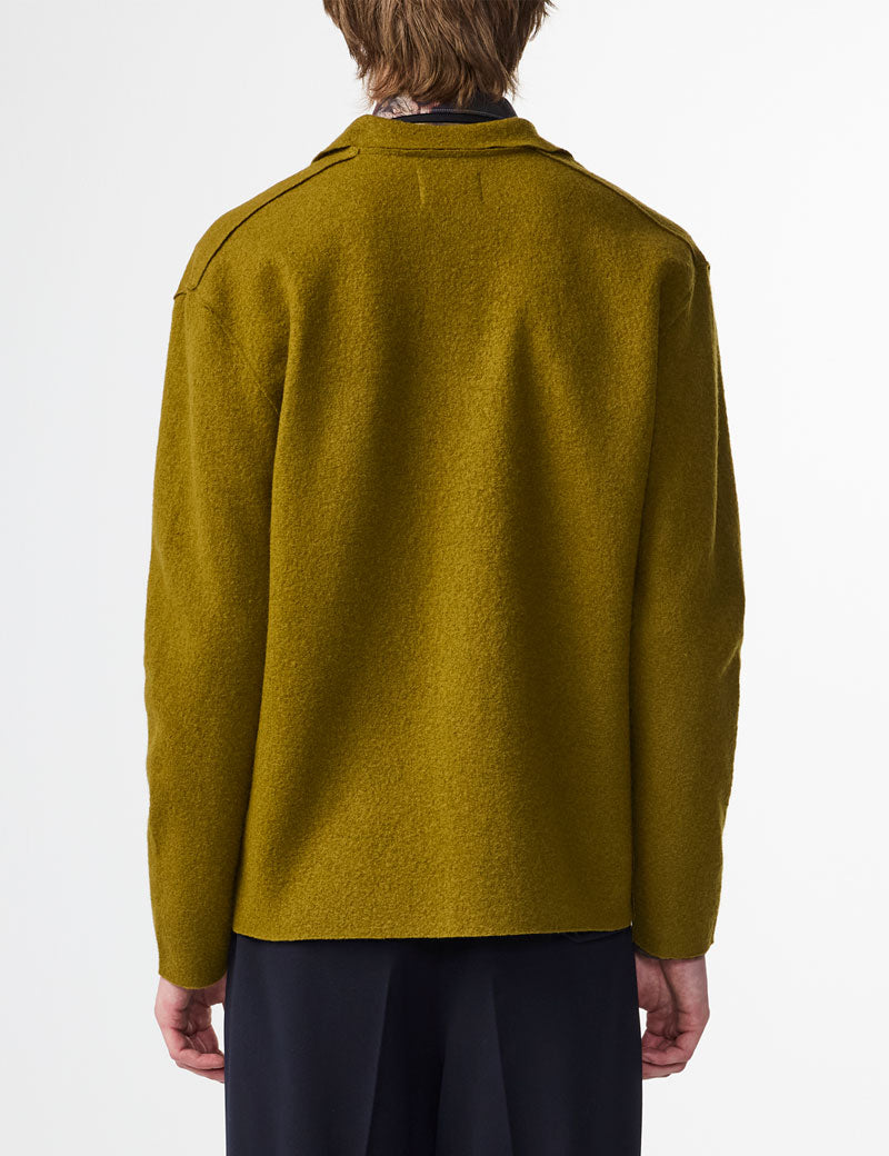 NN07 Jonas Boiled wool Overshirt Firene