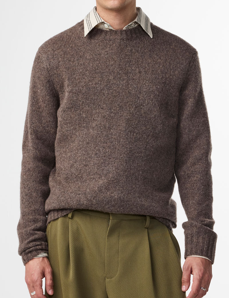 NN07 Lee Wool blend Sweater Tarmac