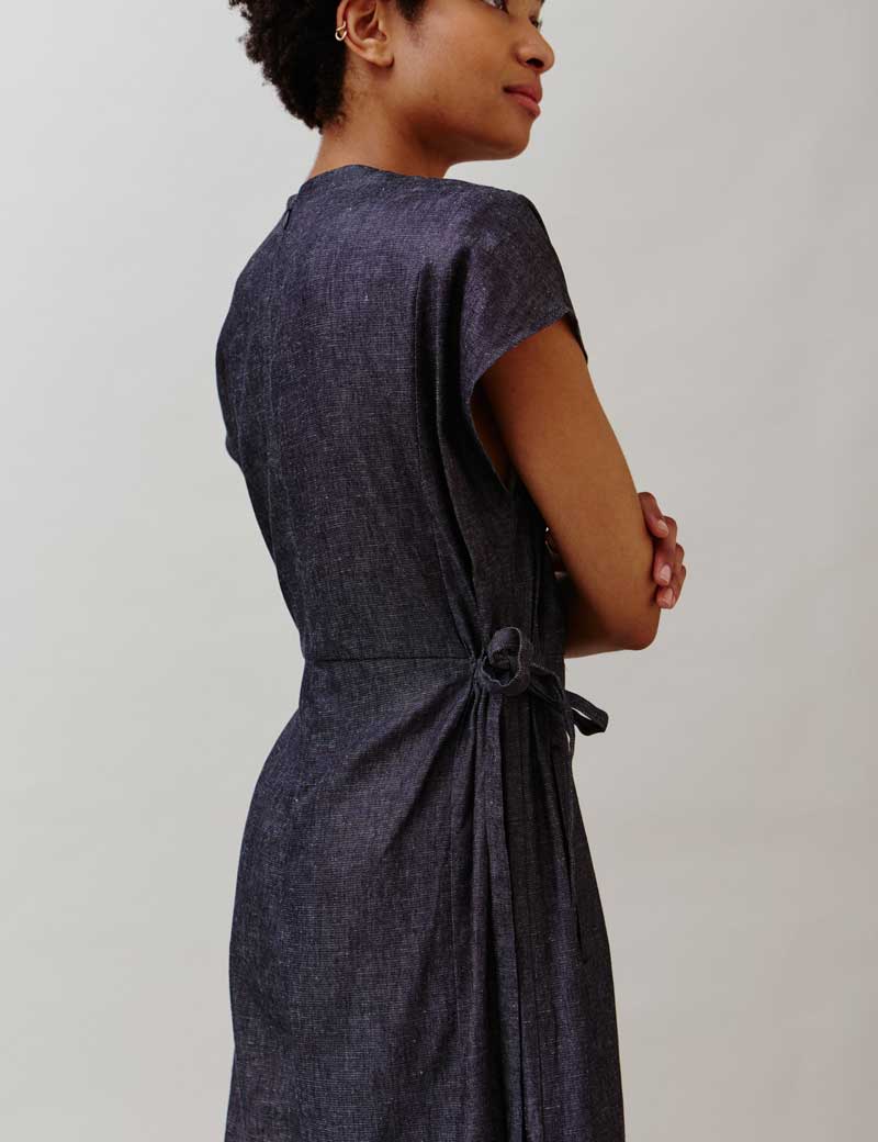 Sideline Ava Jumpsuit Dark Indigo