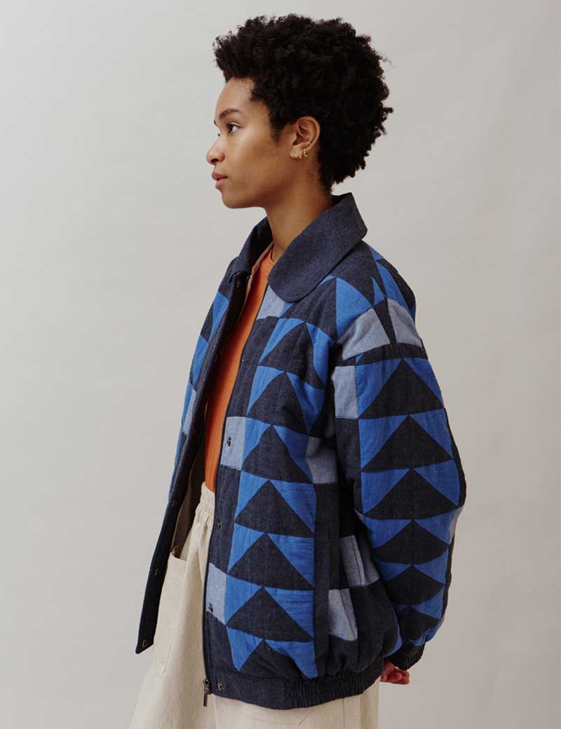 Sideline Nelly Jacket Indigo Mix