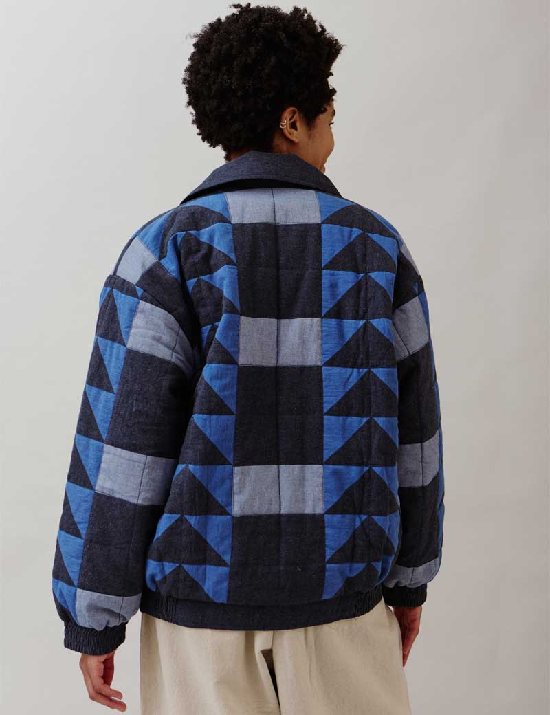 Sideline Nelly Jacket Indigo Mix