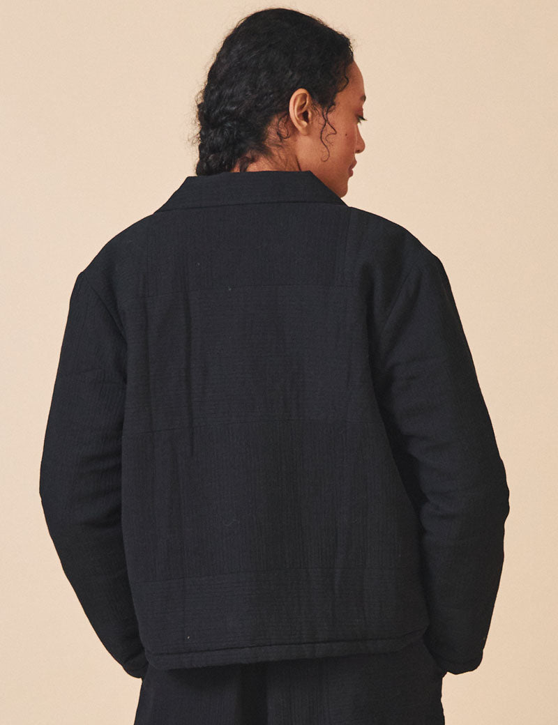 Sideline Molly Jacket Black