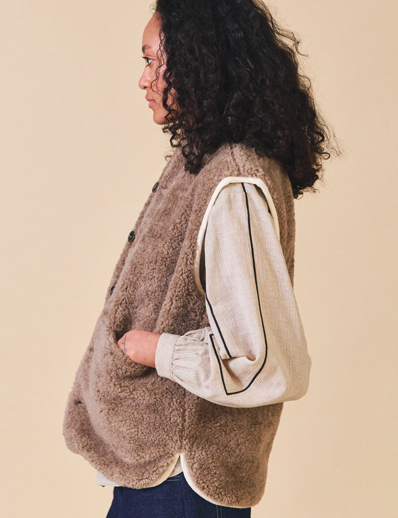 Sideline Tilda Vest Mink