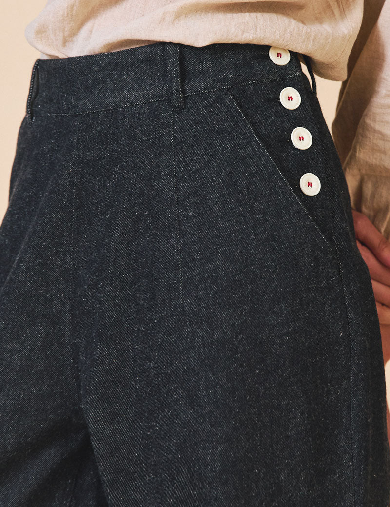 Sideline Pia Jeans Grey