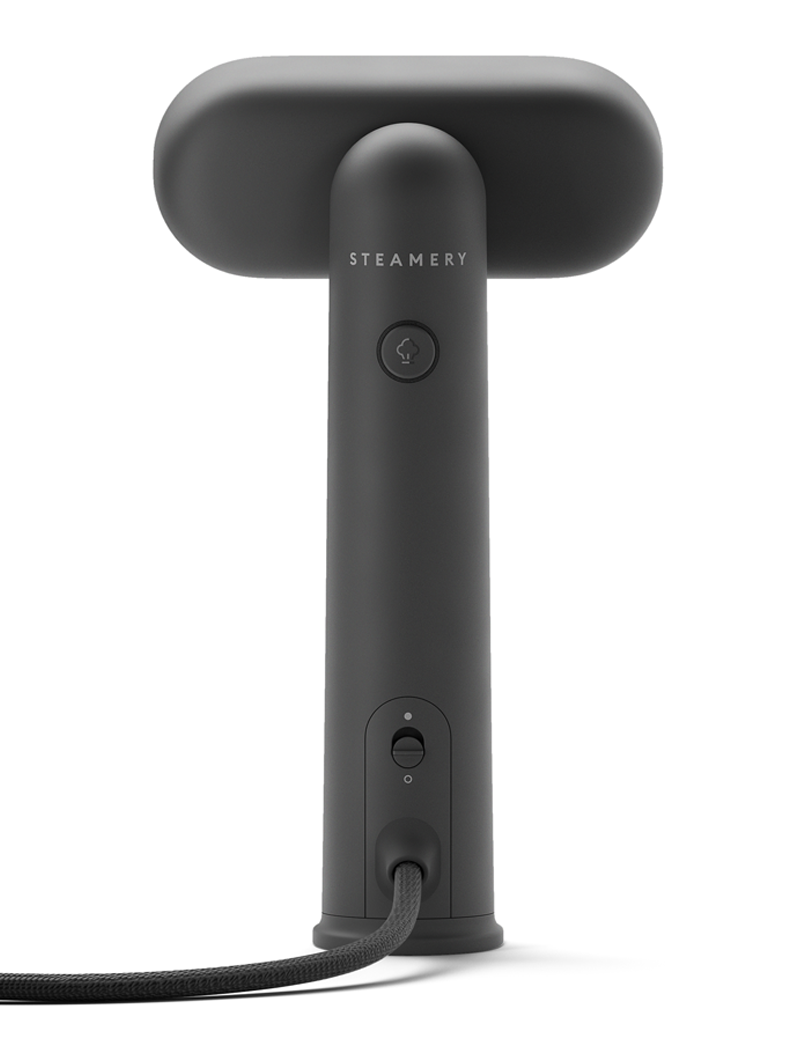 Steamery Cirrus Lite Travel Steamer Charcoal Back View