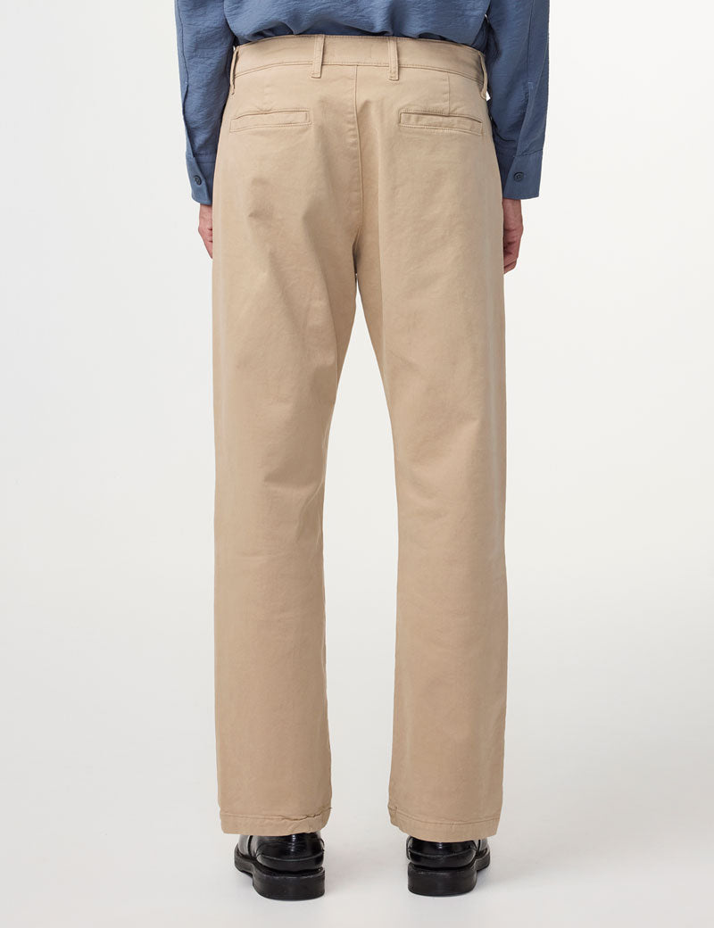 NN07 Aden Straight Leg Chinos Khaki Beige