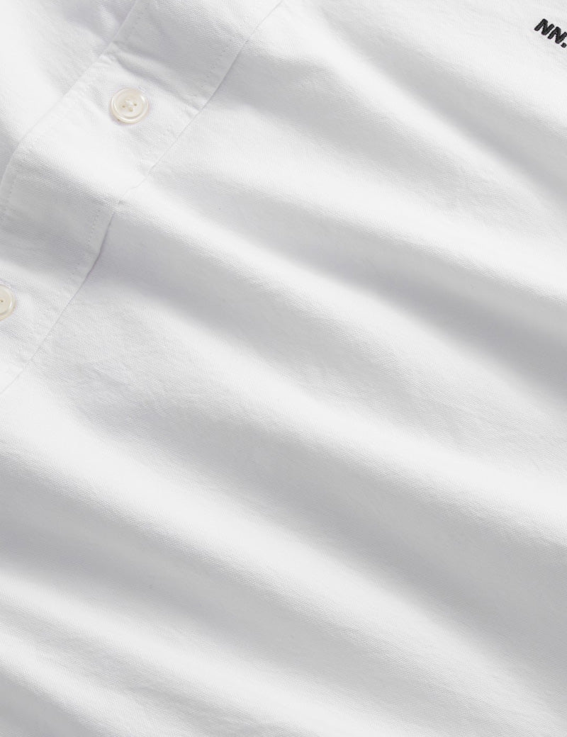 NN07 COLBY OXFORD SHIRT WHITE