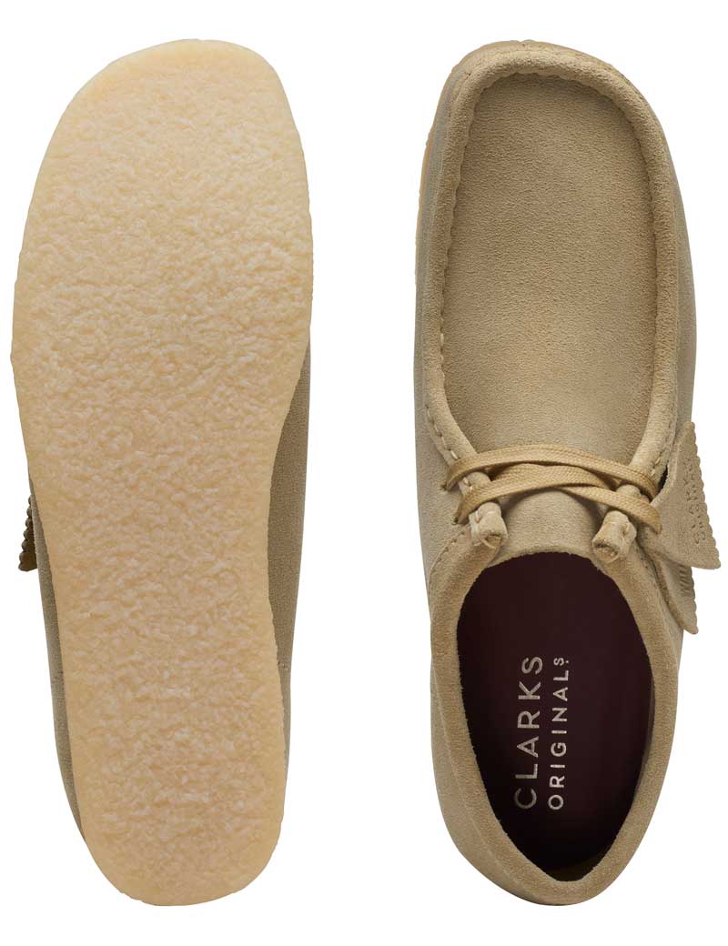 CLARKS ORIGINALS WALLABEE MAPLE SUEDE