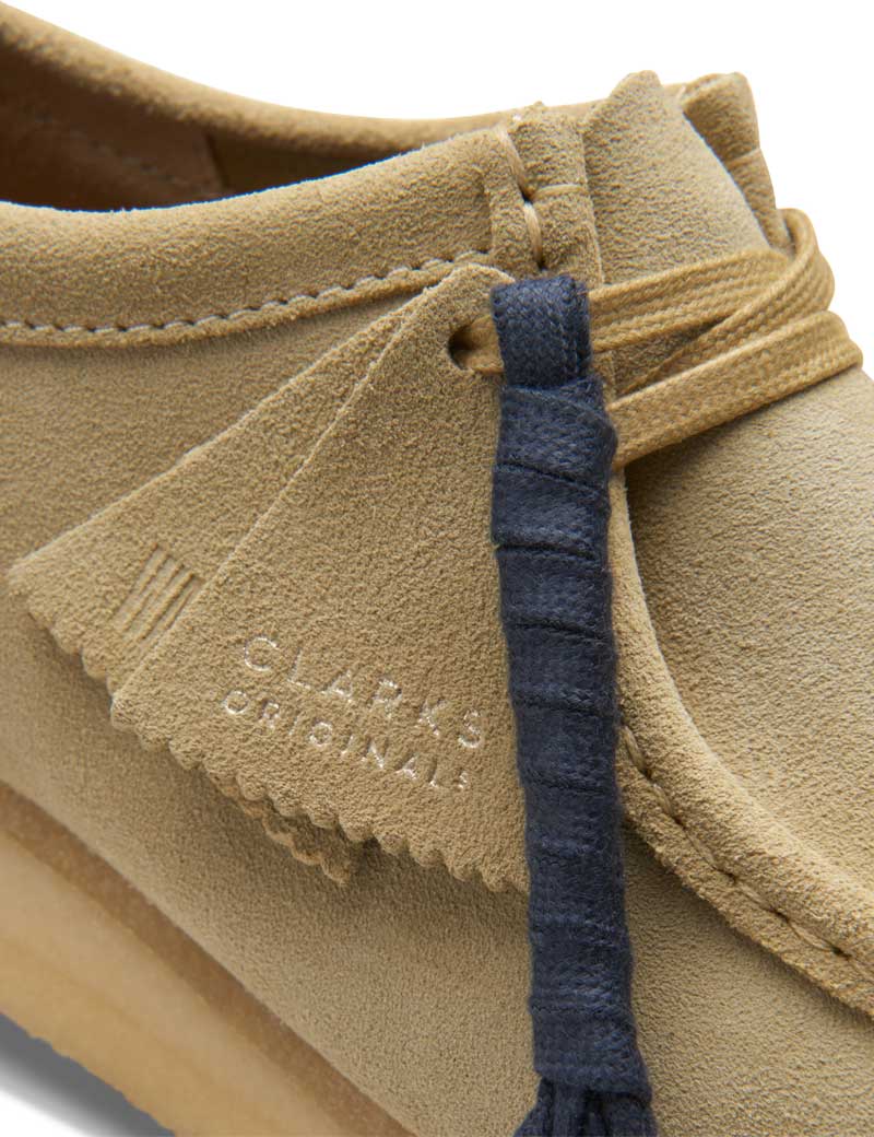 CLARKS ORIGINALS WALLABEE MAPLE SUEDE