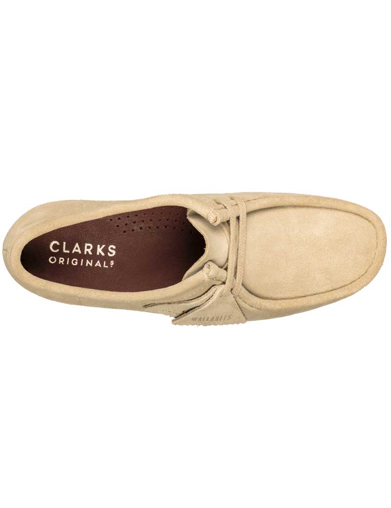 CLARKS ORIGINALS WALLABEE MAPLE SUEDE WOMENS