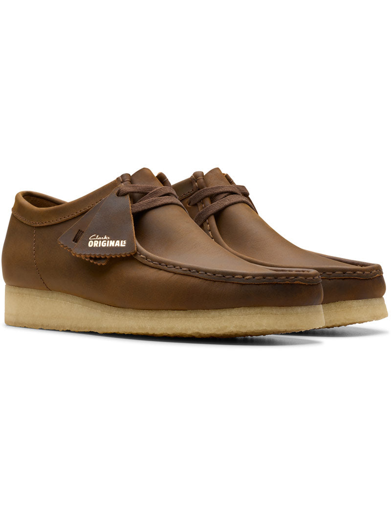 Clarks Originals Wallabee Beeswax Angled View