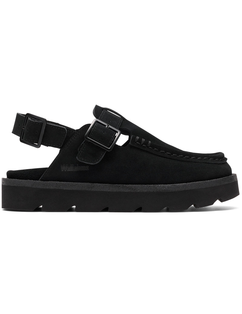 Clarks Originals Meare Easy Sandal Black Suede Women's