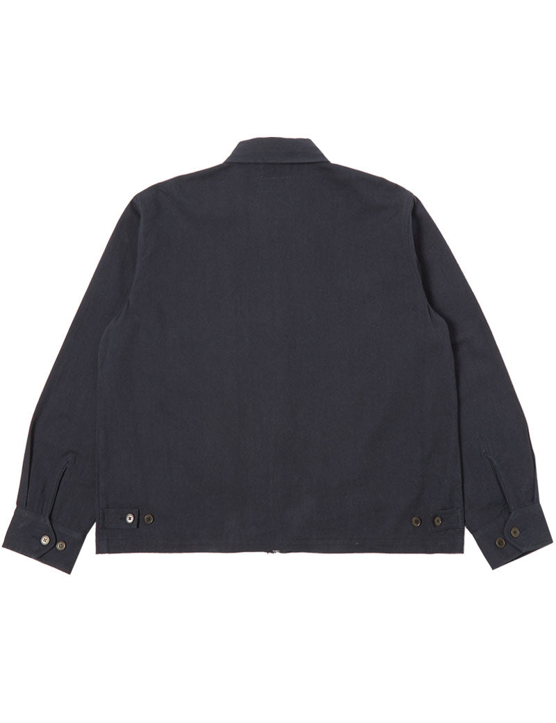 Universal Works Windcheater Winter Twill Navy