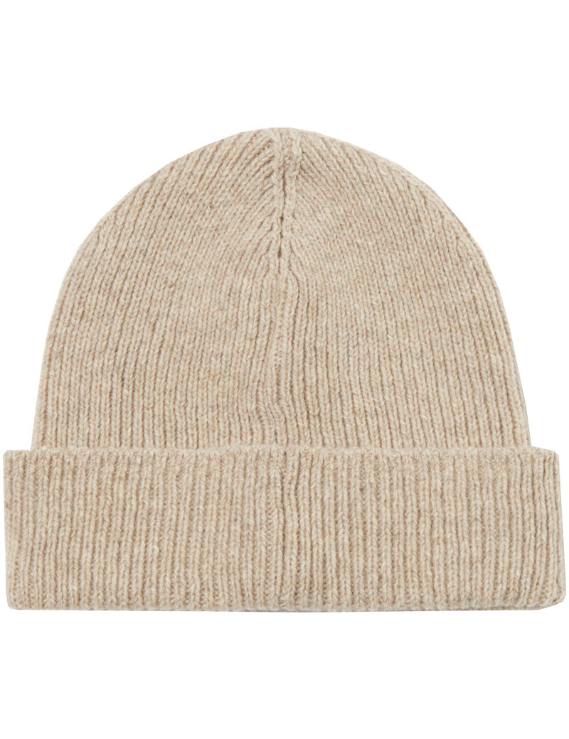 Universal Works Watch Cap Beanie Fawn Eco Wool