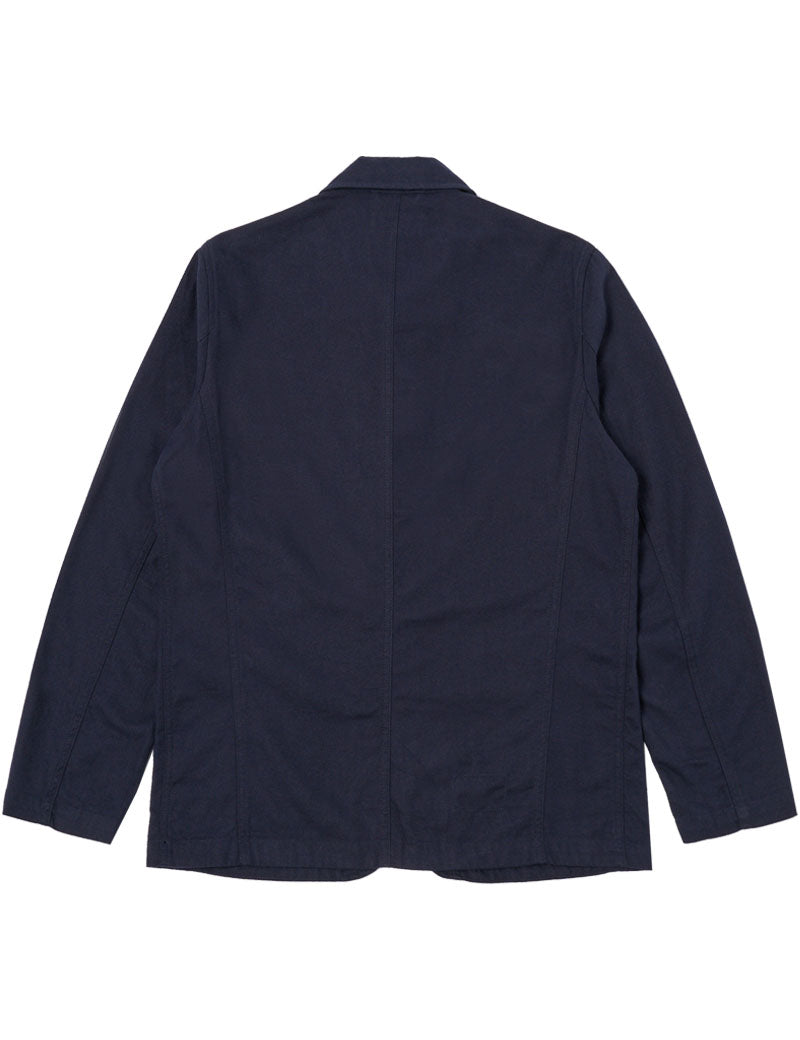 Universal Works Bakers Jacket Brushed Moleskin Navy