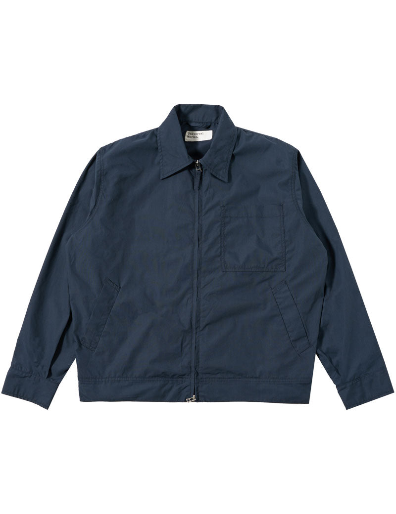 Universal Works Rose Bowl Jacket Recycled Polytech Navy - Uniform Research