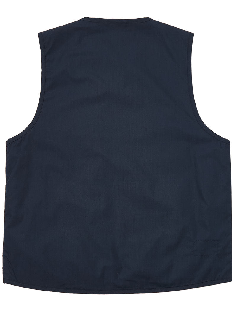 Universal Works Parachute Liner Gilet Recycled Polytech Navy