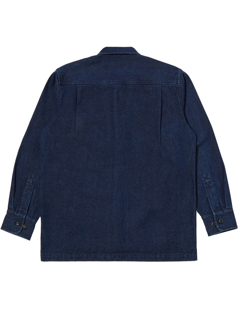 Universal Works Fatigue Shirt Work Denim Indigo