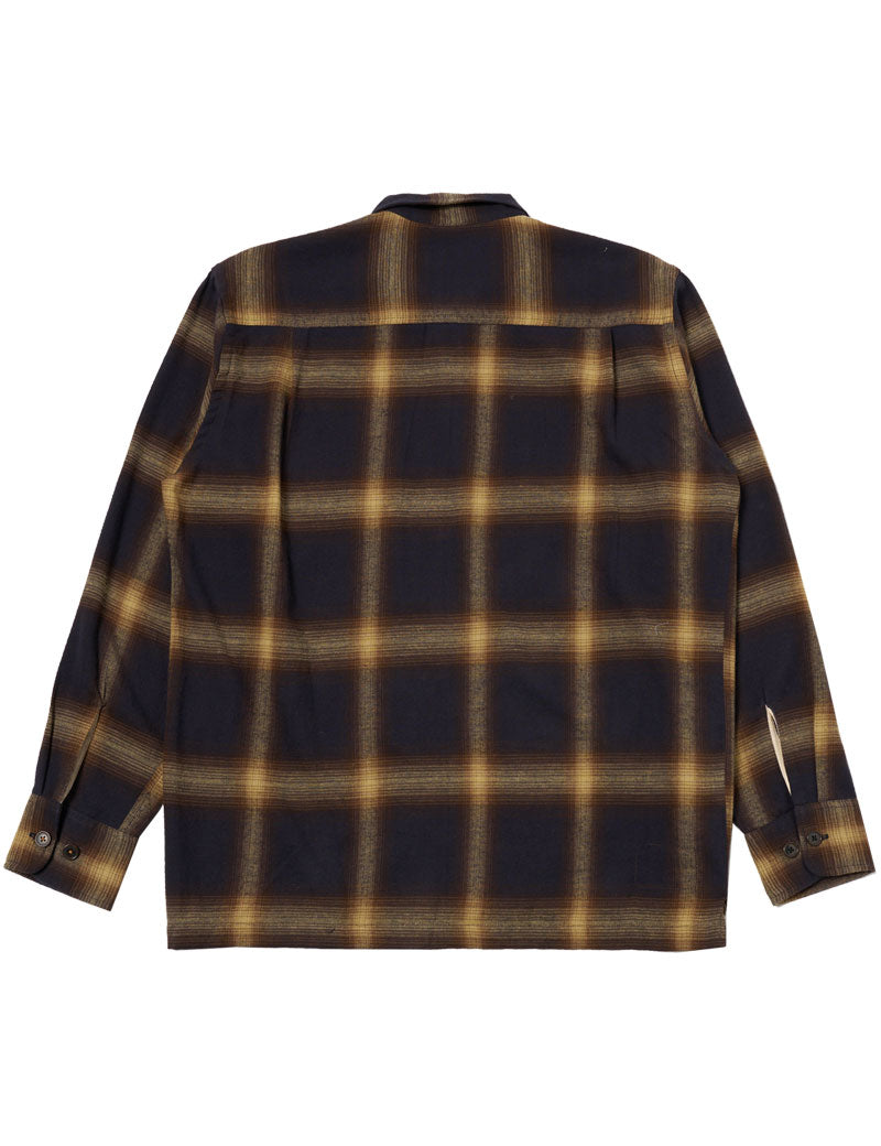 Universal Works Utility Shirt Canyon Check Navy