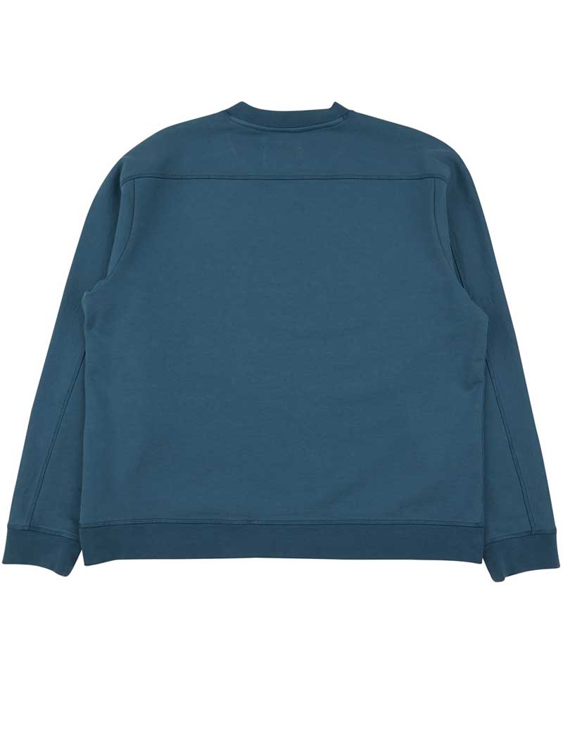 FOLK PRISM SWEATSHIRT OCEAN BLUE