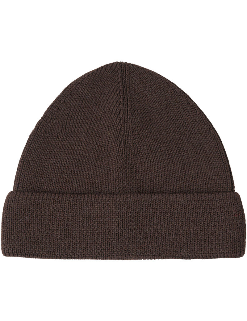 Universal Works Watch Cap Merino Knit Brown