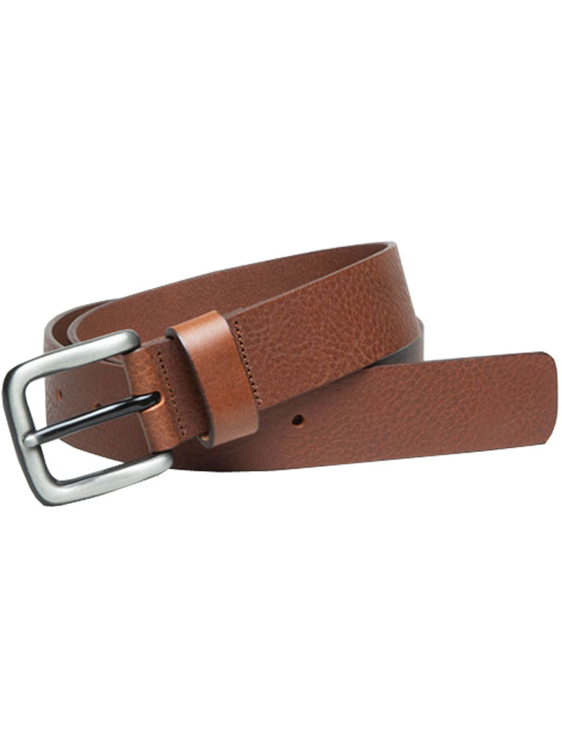 IBEX ENGLAND FULL GRAIN LEATHER BELT TAN