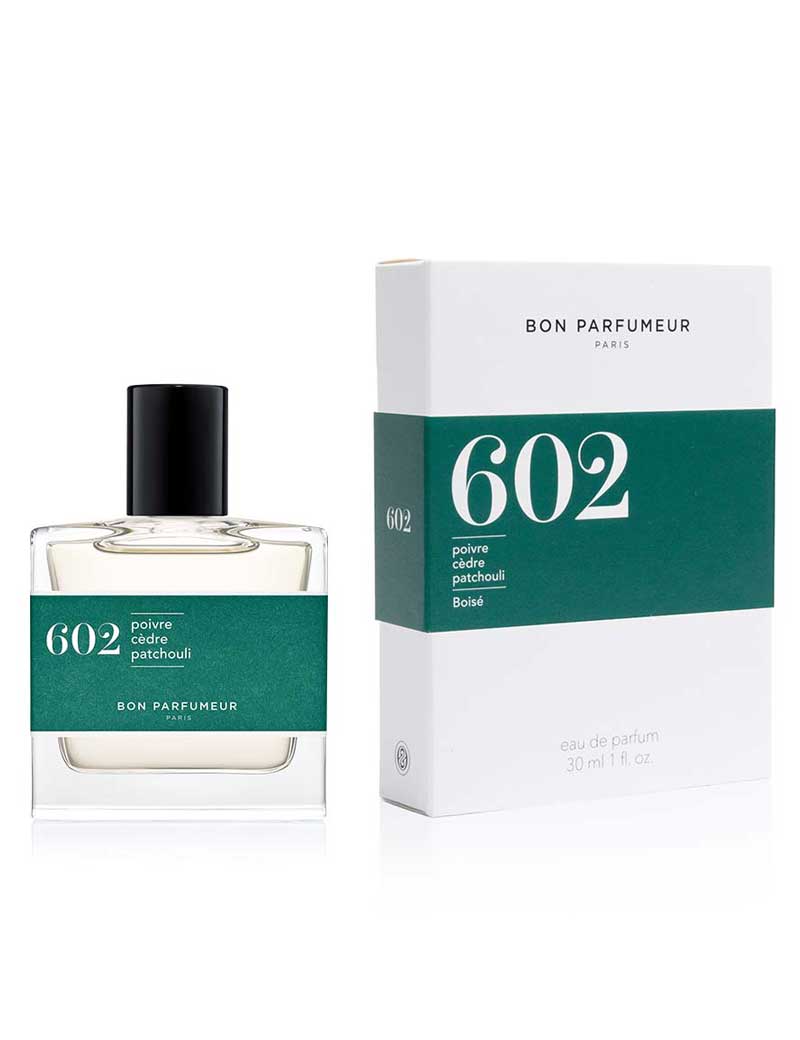 BON PARFUMEUR EAU DE PARFUM 602 BLACK CEDAR PEPPER PATCHOULI 30ML