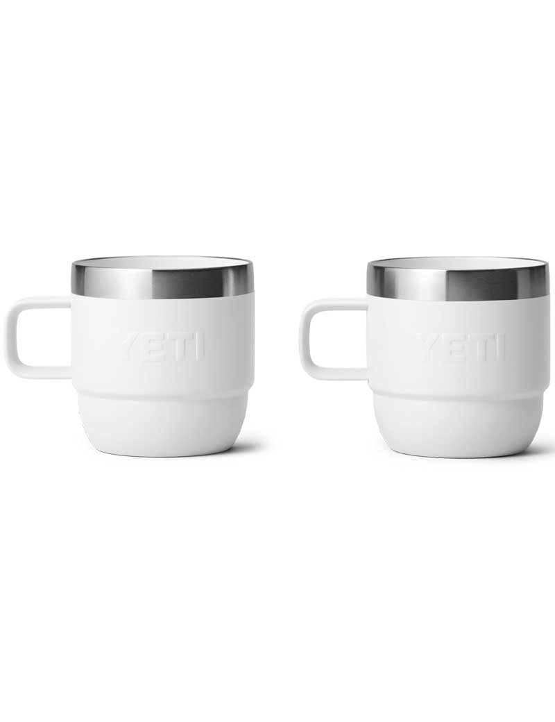 Yeti Rambler Espresso Stackable Mug 2 Pack White