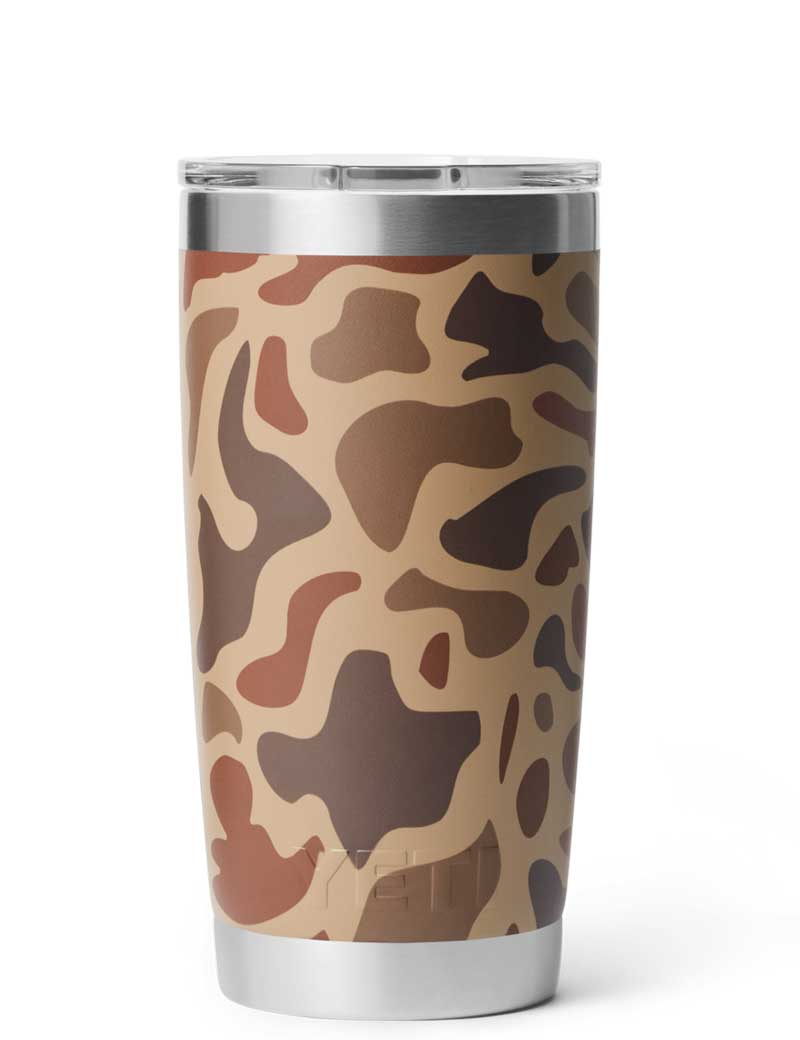 Yeti Rambler 20 OZ Tumbler MS Wetlands Camo
