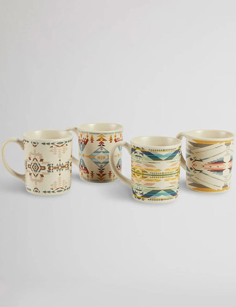 Pendleton 12OZ Ceramic Mug Set Of 4 High Desert Collection