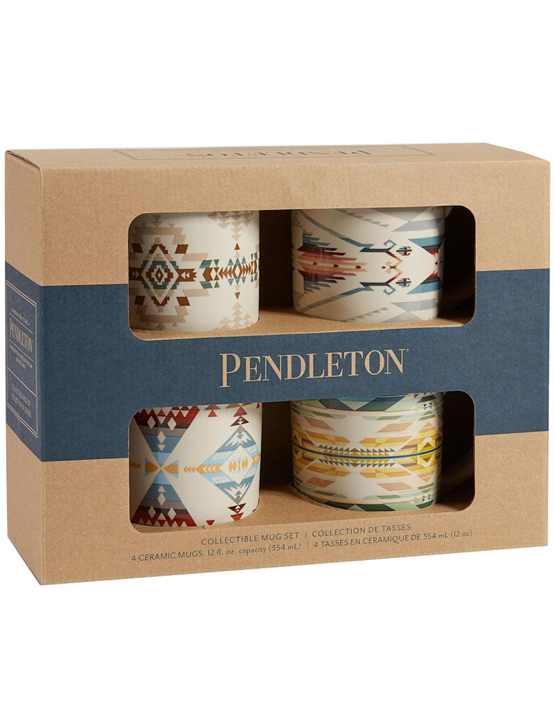 Pendleton 12OZ Ceramic Mug Set Of 4 High Desert Collection