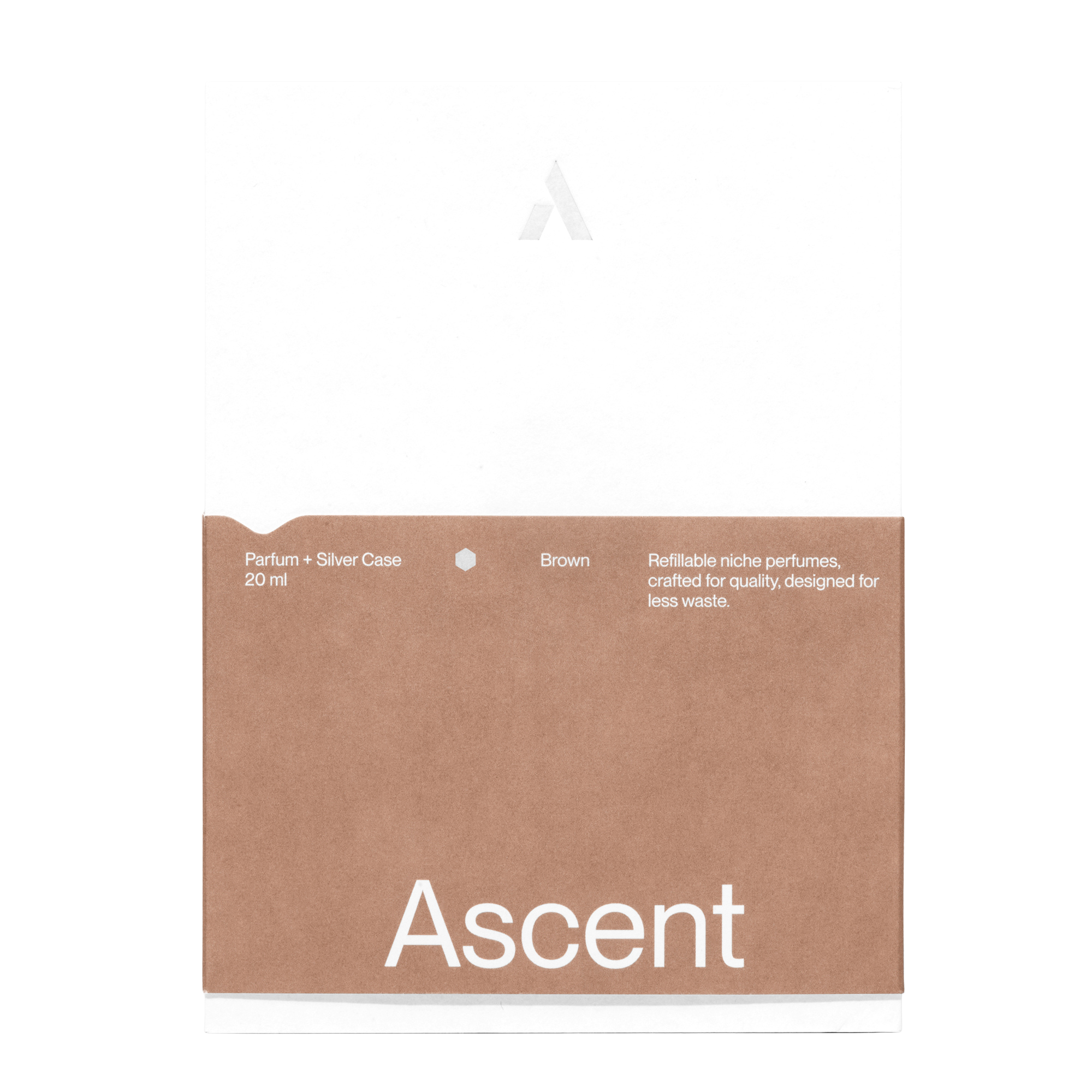 Ascent Brown Parfum Starter Kit Black Case Boxed