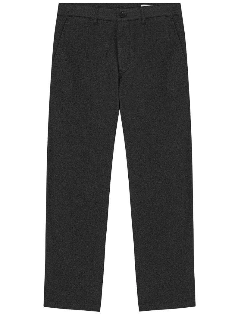NN07 Aden Melange Straight leg regular fit Trouser Black Multi