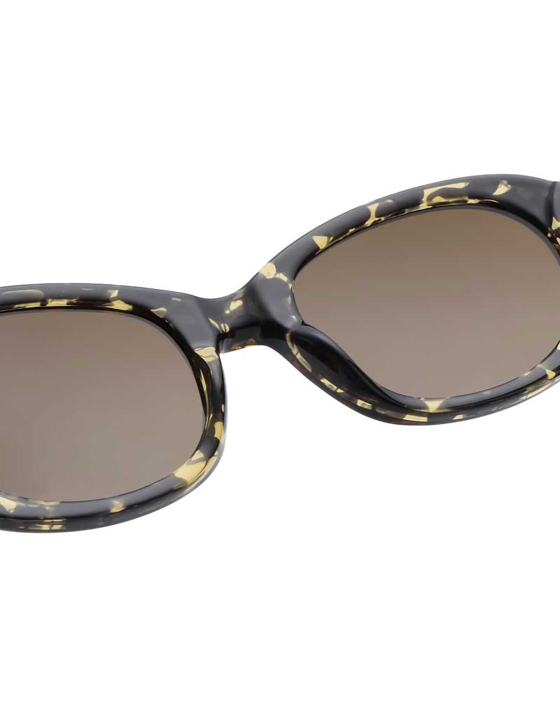 A.Kjaerbede Anma Sunglasses Black Yellow Tortoise