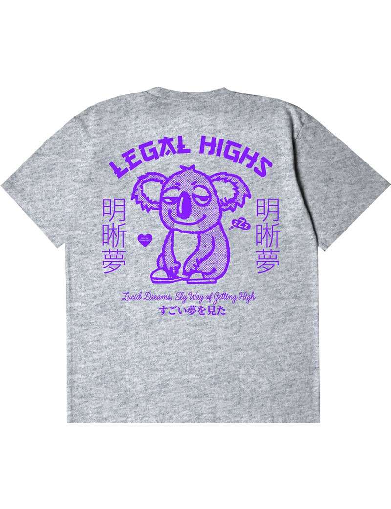 Edwin Legal Highs T-Shirt Grey marl