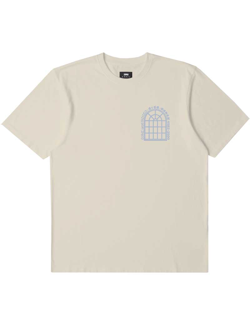 Edwin Sake And Roses T-Shirt Whitecap Grey