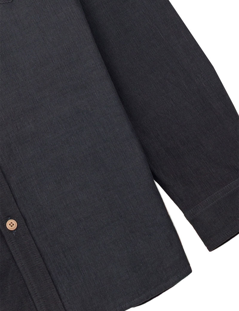 Folk Direction Babycord Shirt Charcoal